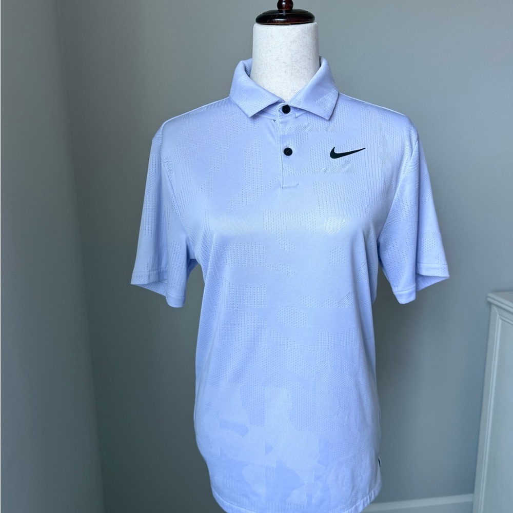 Nike Men's Sky Blue Polo Shirt